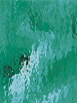 Spectrum Teal Green Waterglass Fusible (523-2WF)